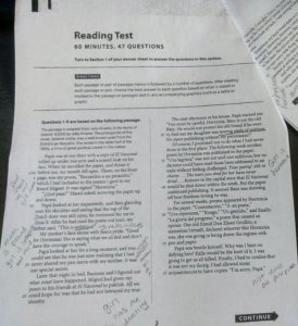 Good Example of Active Reading