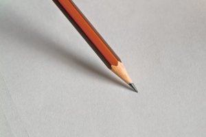 Closeup of pencil